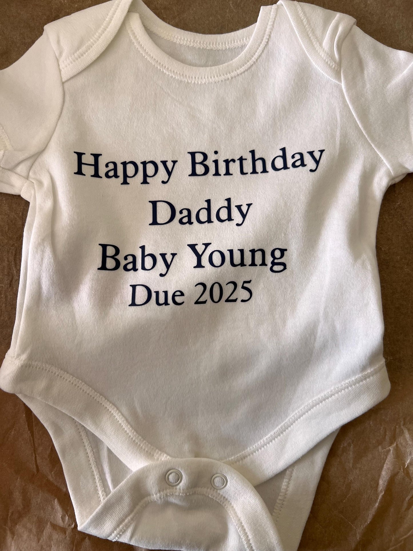 Personalised baby grow, Baby Boy, Baby Girl
