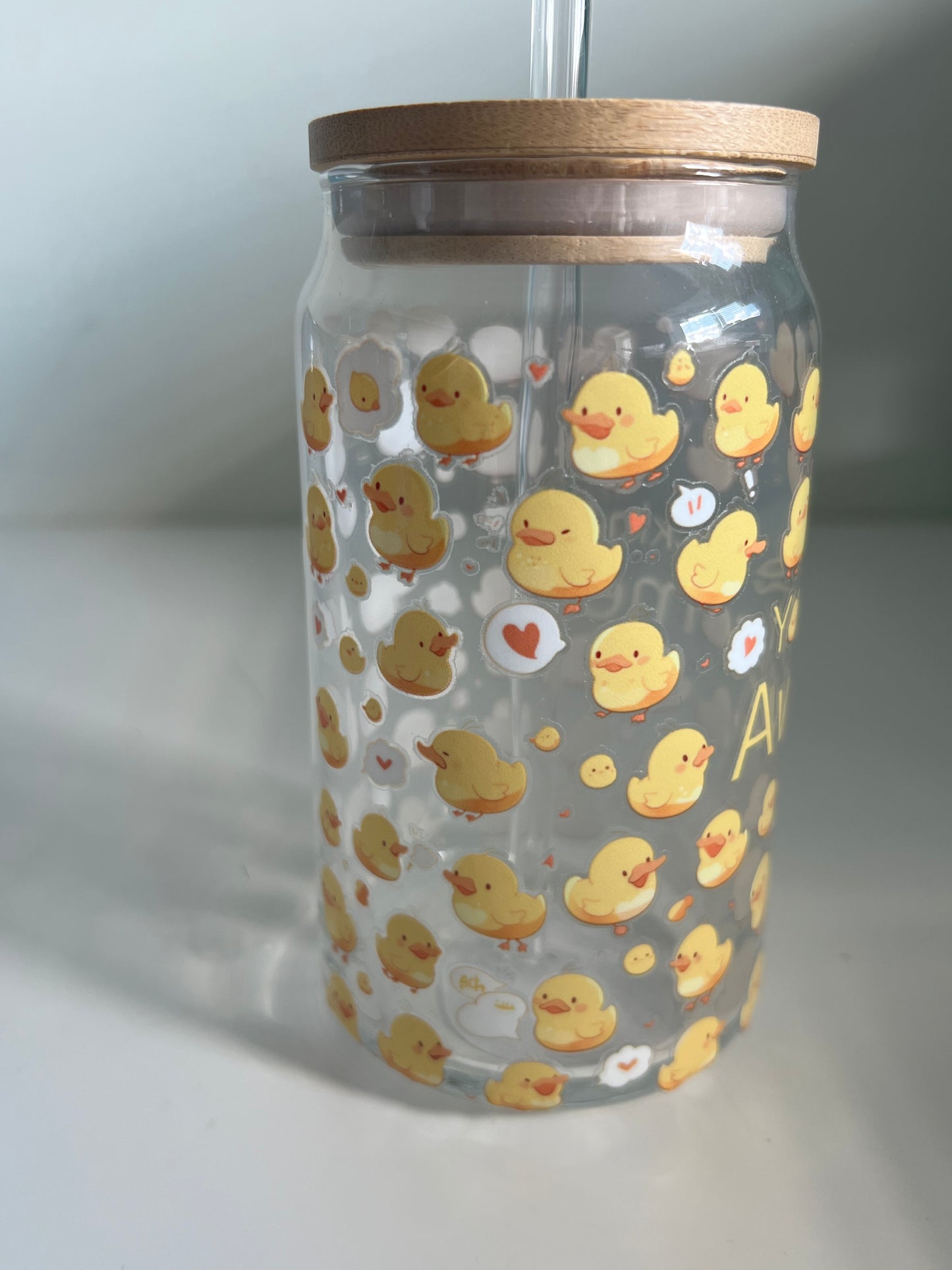 You’re ducking awesome glass can