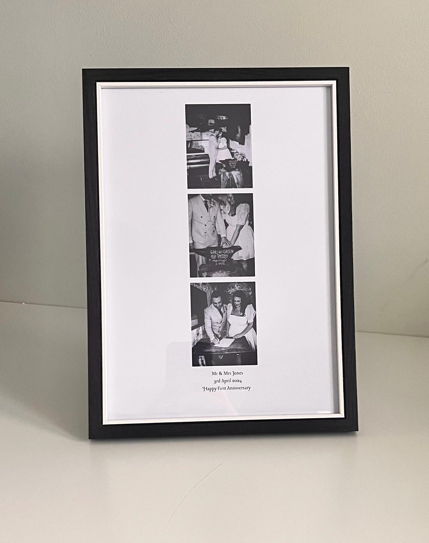 Personalised Anniversary Frame | Wedding Memories Frame | Engagement Frame | Couple Gifts | Family Frame | Gift For Wife | Gift for Husband