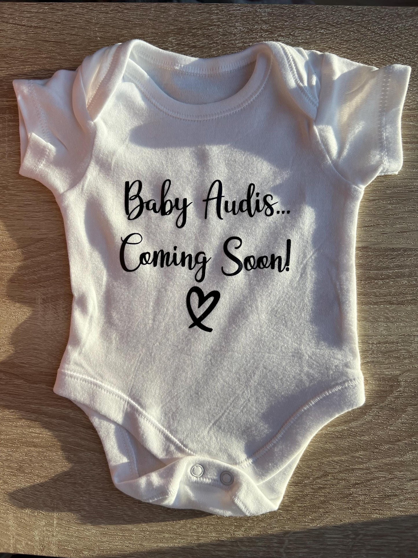 Personalised baby grow, Baby Boy, Baby Girl