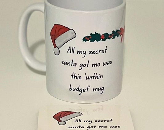 Secret Santa Gift | Mug and Coaster set