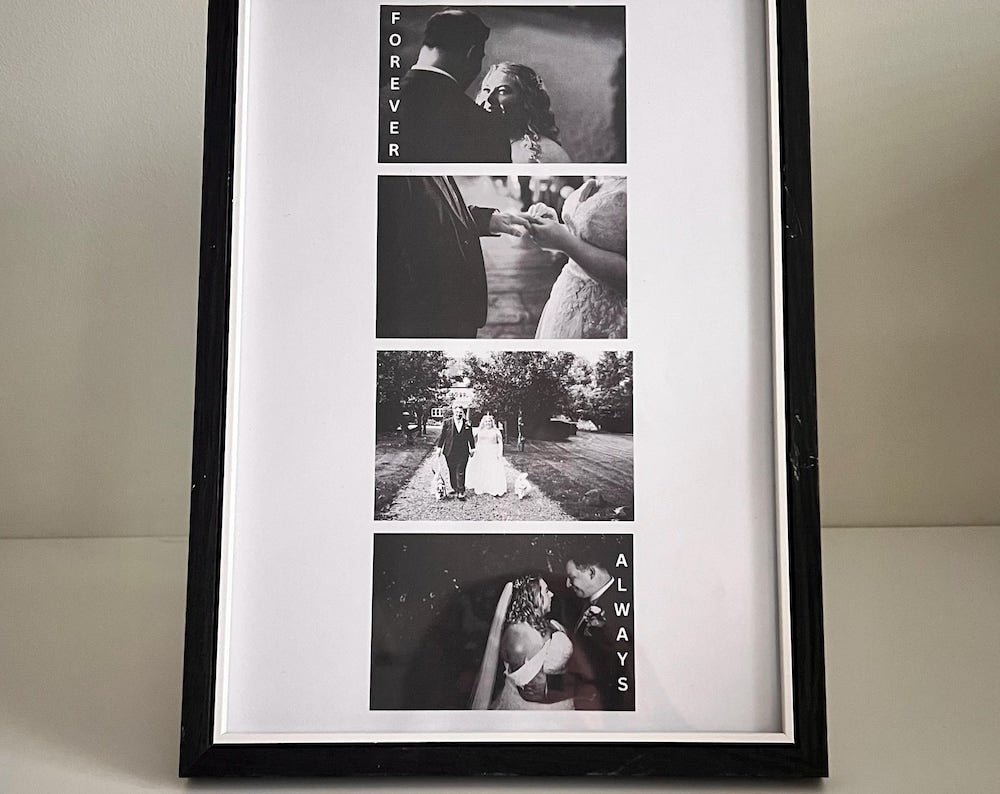 Personalised Anniversary Frame