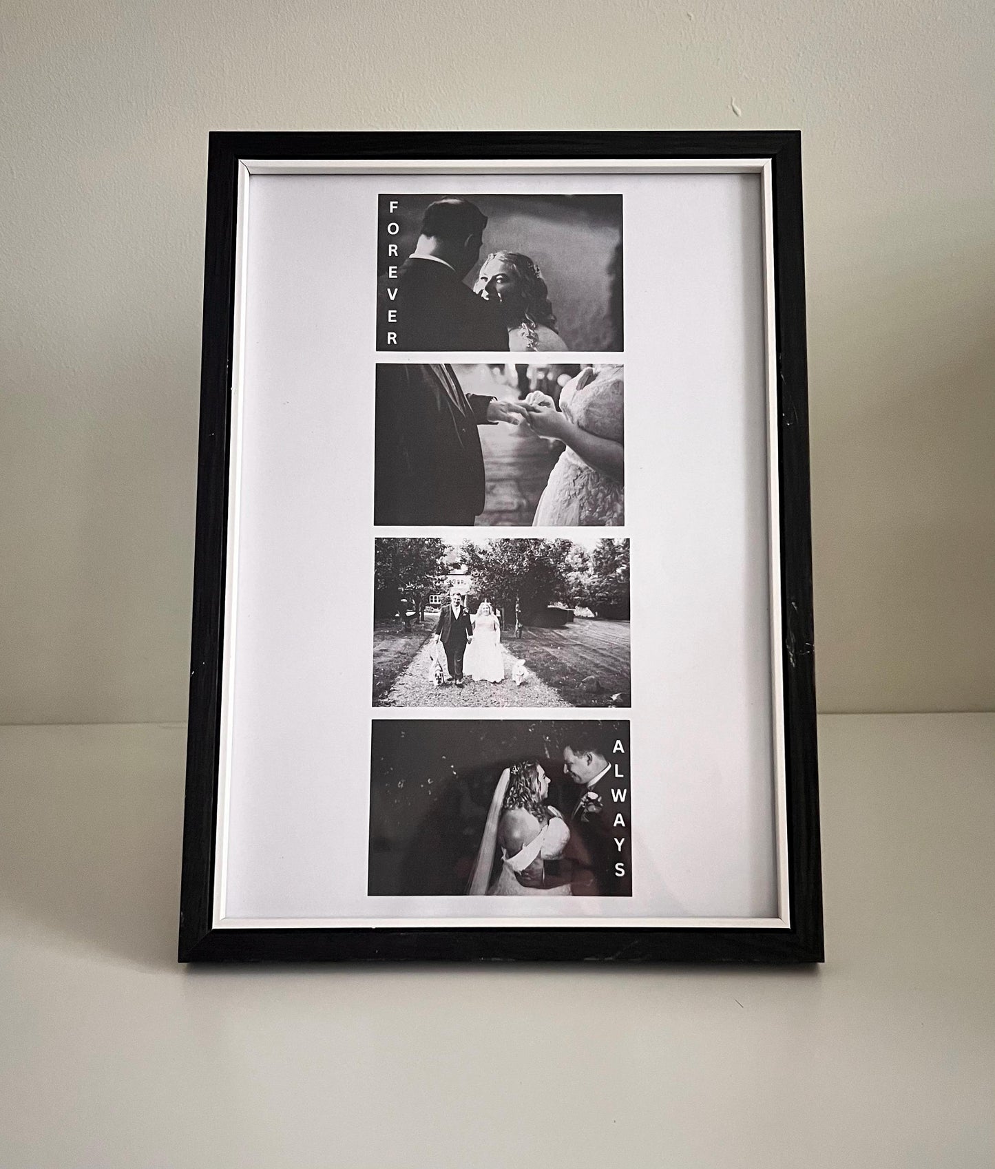 Personalised Anniversary Frame | Wedding Memories Frame | Engagement Frame | Couple Gifts | Family Frame | Gift For Wife | Gift for Husband