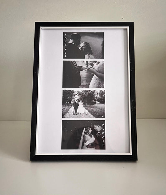 Personalised Anniversary Frame | Wedding Memories Frame | Engagement Frame | Couple Gifts | Family Frame | Gift For Wife | Gift for Husband