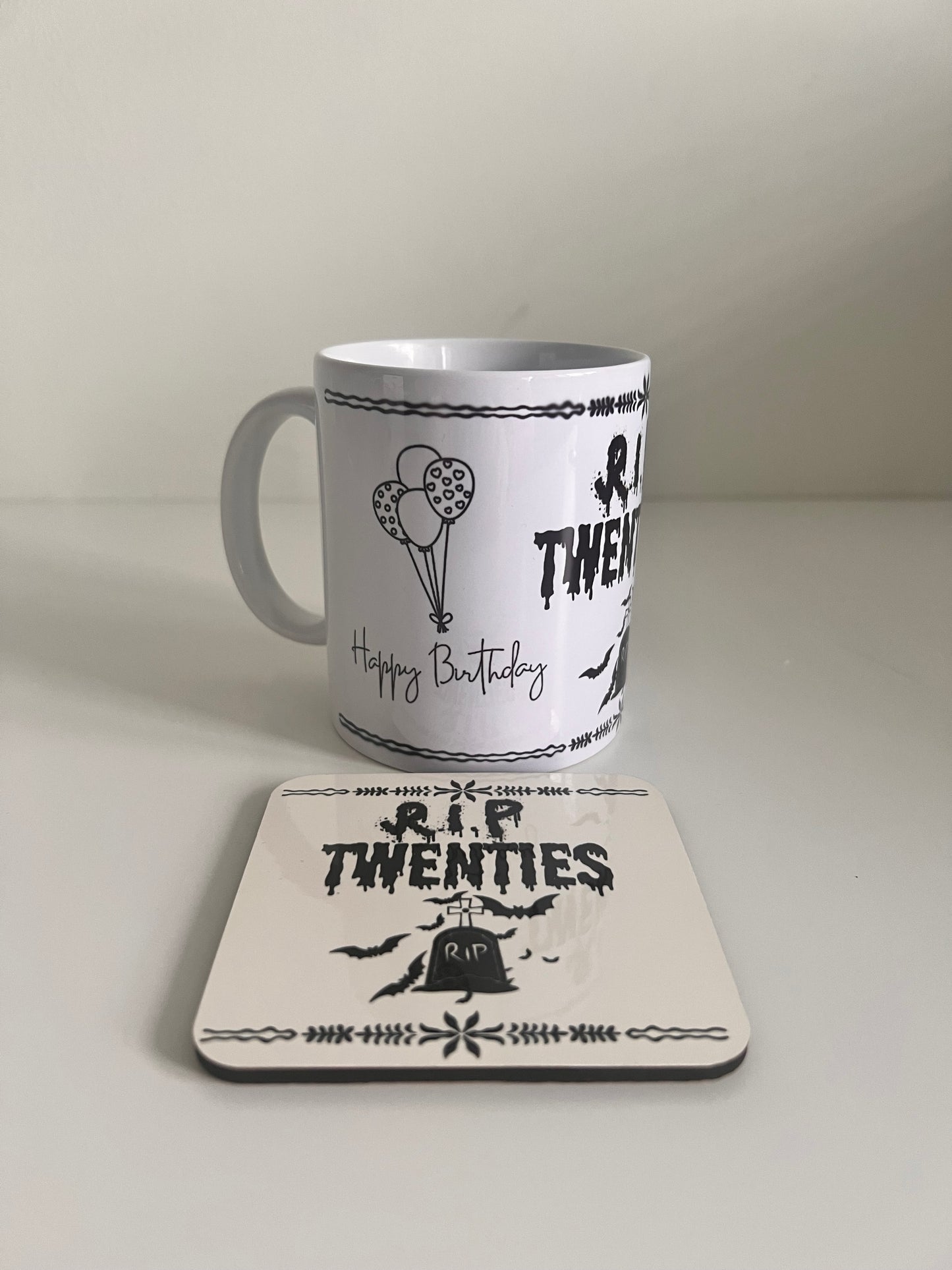 RIP Twenties Mug | Death To Youth | 30 | 30th Birthday Mug | Death to 20’s