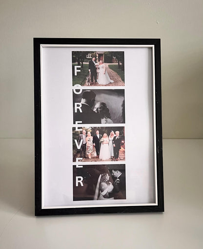 Personalised Anniversary Frame | Wedding Memories Frame | Engagement Frame | Couple Gifts | Family Frame | Gift For Wife | Gift for Husband