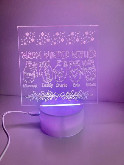 LED Night Light | LED Light for desk | Light for Games room | Light