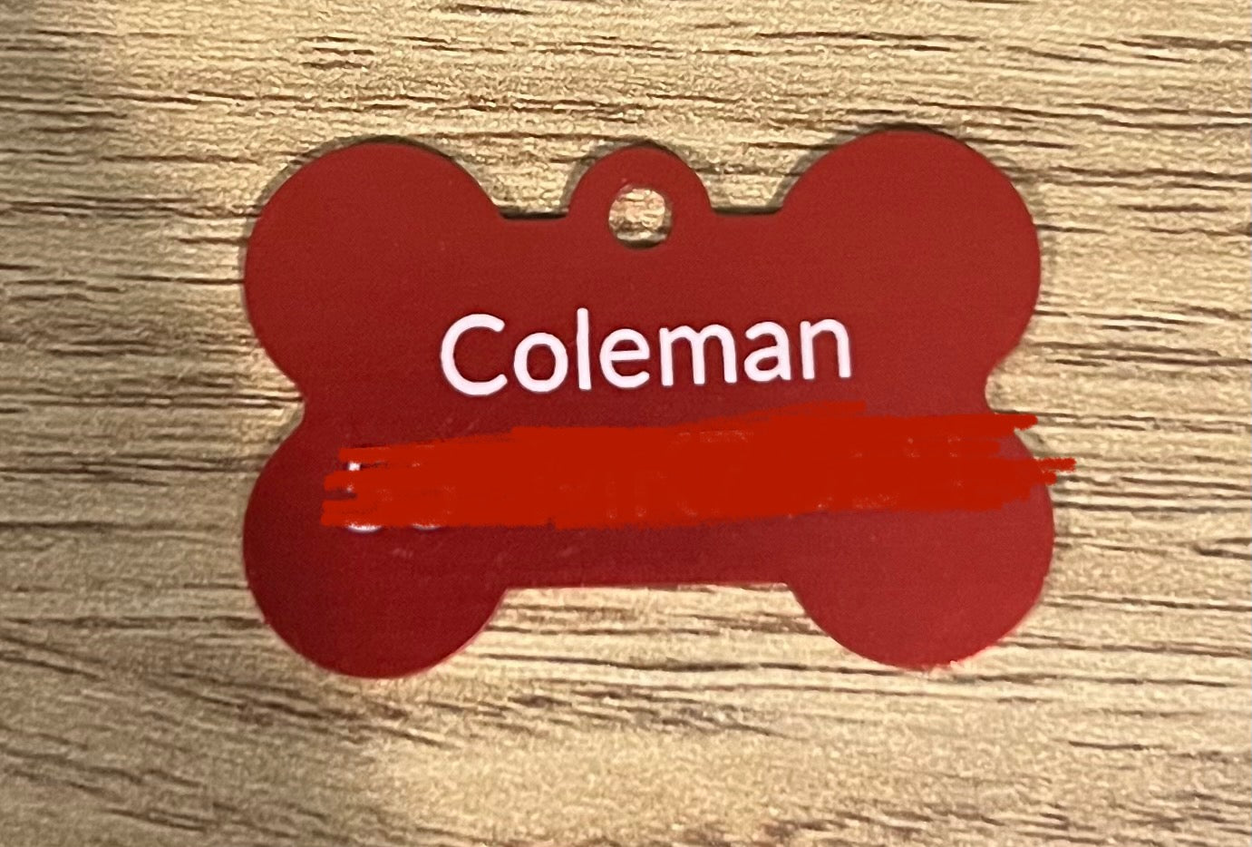 Personalised Engraved Dog Tag Heart Shape | Custom Name, Number & Address | Pet ID Tag (Copy)