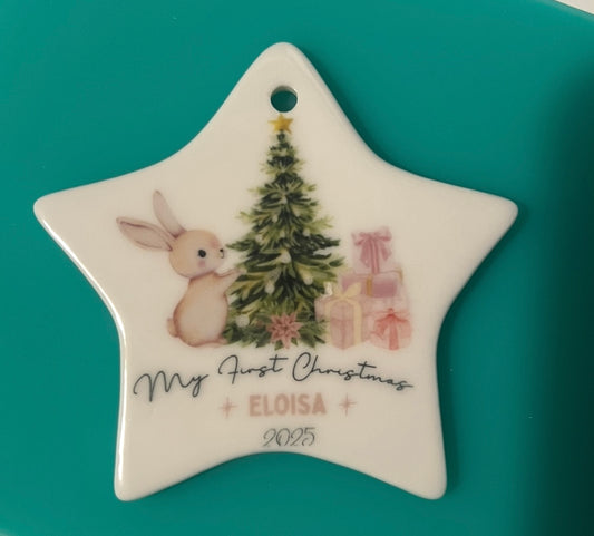 First Christmas Bauble