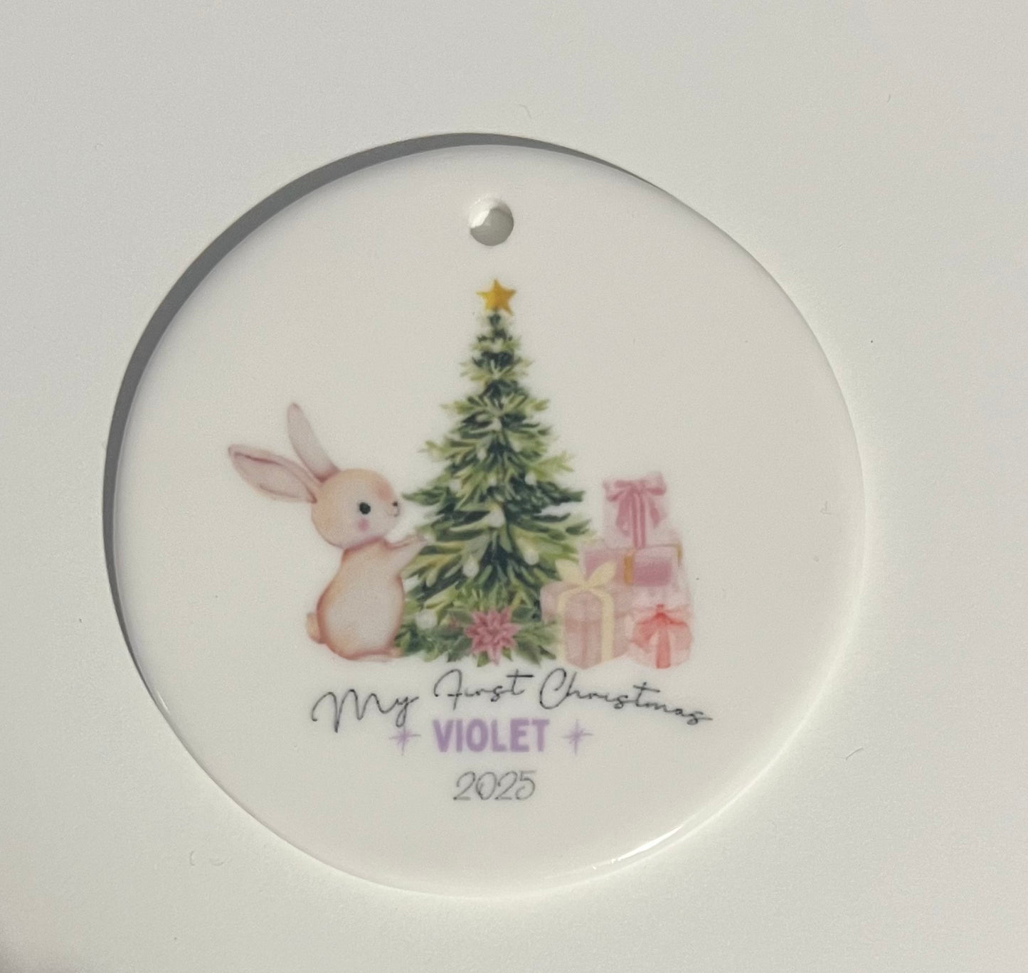 First Christmas Bauble