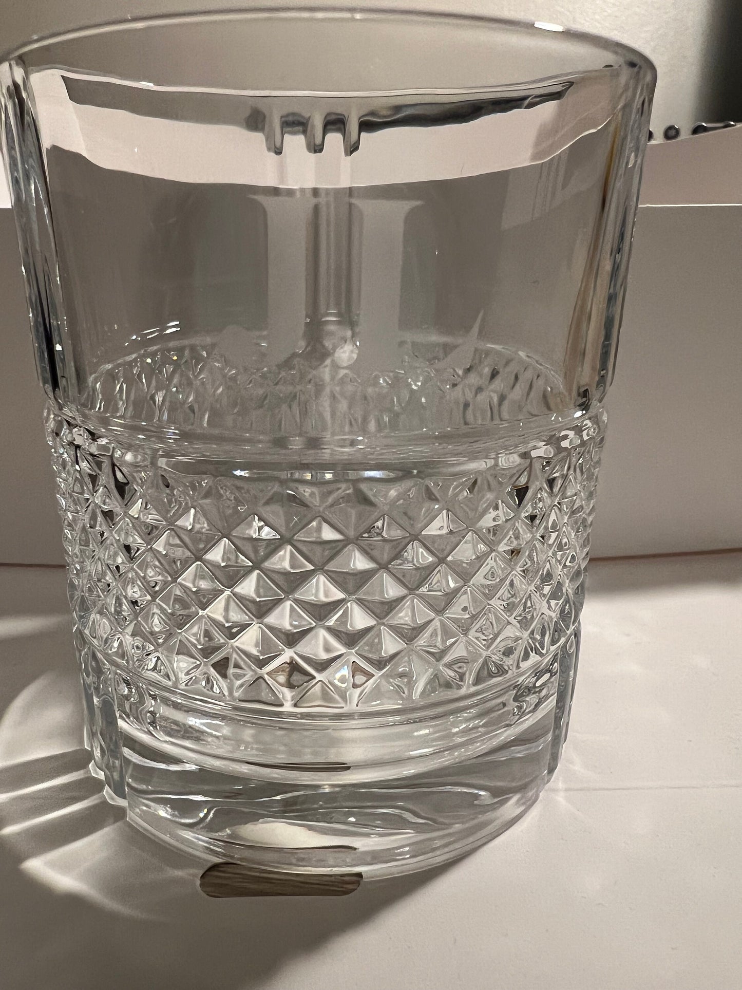 Groomsman and Best Man engraved Whisky glass with initals