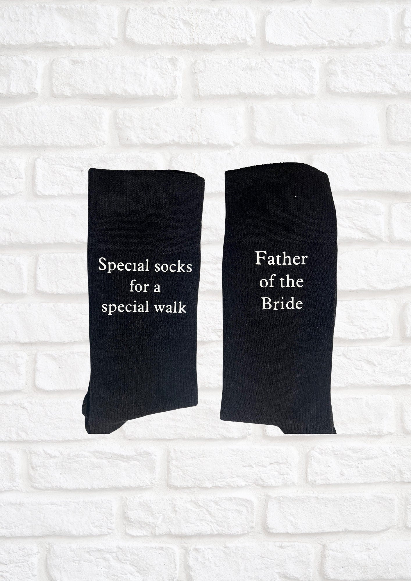 Personalised Father of the Bride | Father of the Groom socks