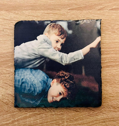 Personalised photo slate | Matt Finish | Mothers Day | Birthday | Anniversary | Wedding | Engagement | Family | Gift