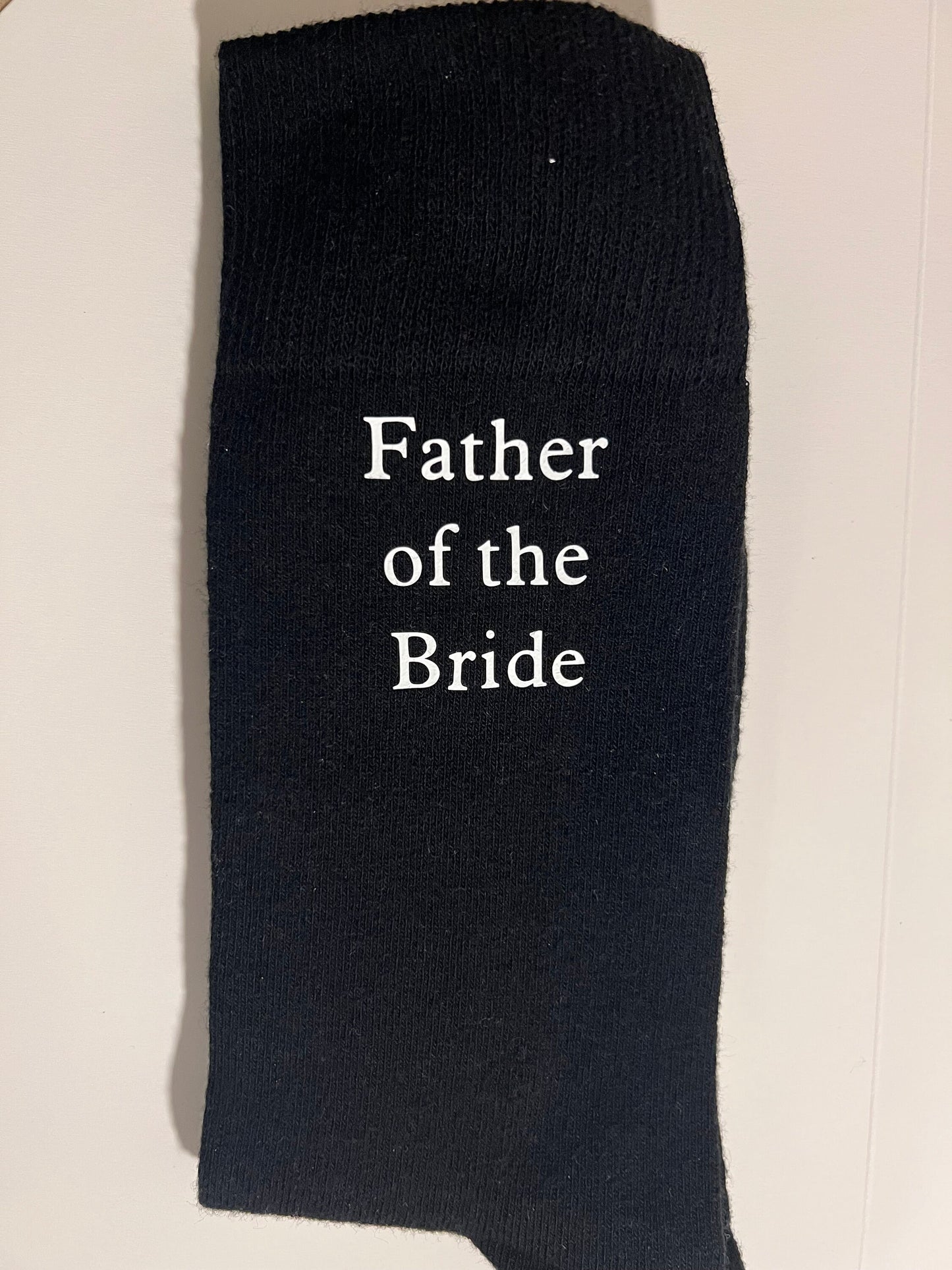 Personalised Father of the Bride | Father of the Groom socks